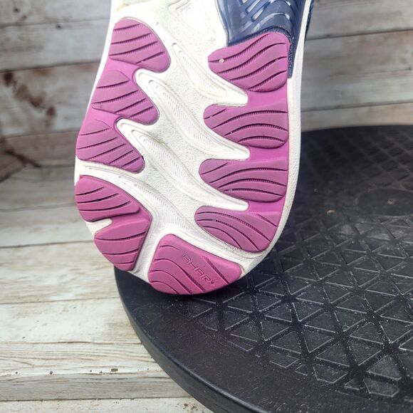 Asics Gel Nimbus 23 Women's Size 7 Blue Purple Athletic Running Shoes - Picture 9 of 13